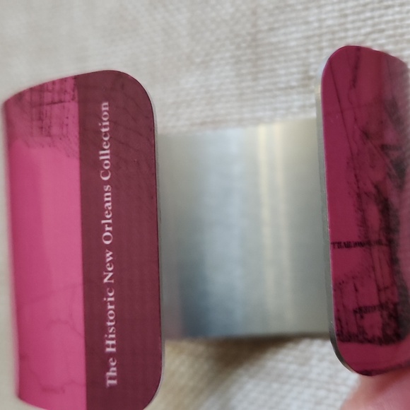 Pretty pink cuff bracelet from the historic New Orleans Collection. - Picture 3 of 5